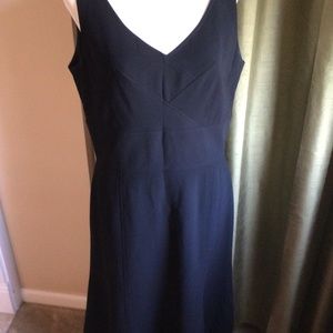 Ann Taylor black sleeveless dress size 8